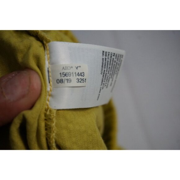 American Eagle Womens Yellow Corduroy Skirt – Size M - Picture 5 of 6